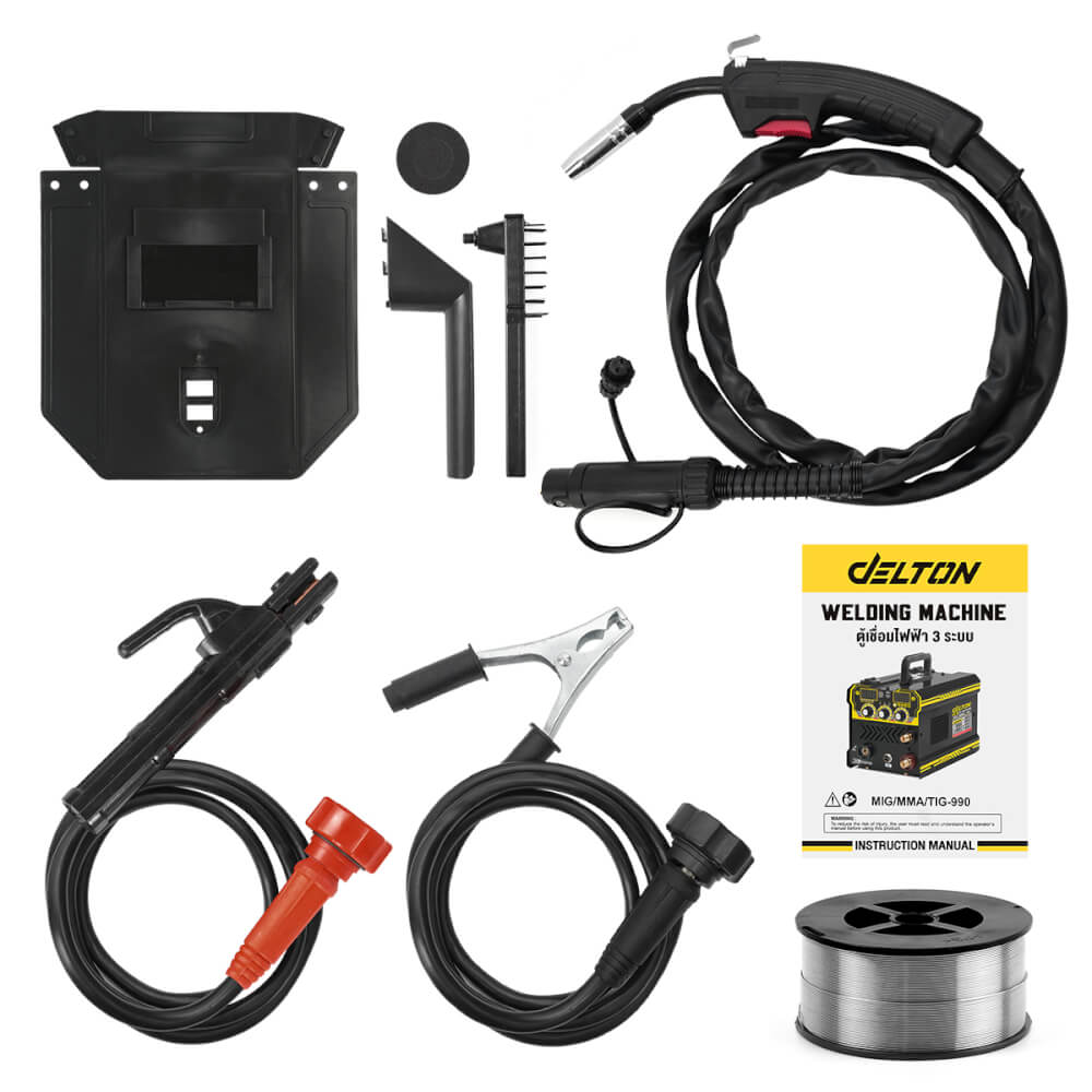 เครื่องเชื่อม INVERTER DELTON รุ่น TX-99G 3 ระบบ